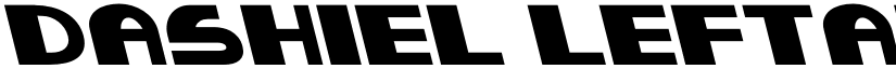 Dashiel Leftalic font