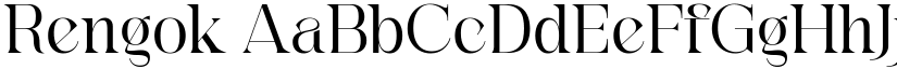 Rengok font download