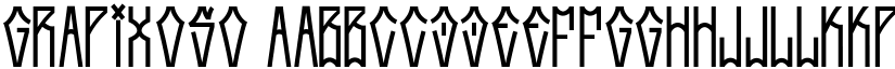 Grapixoso font