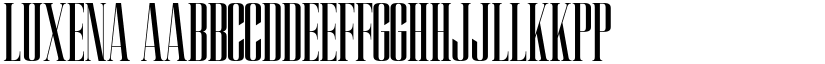 Luxena font download