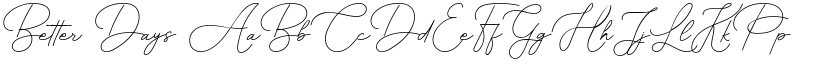 Better Days font download