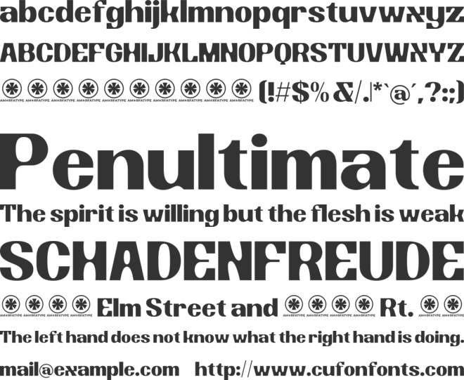 Station Urban Gate font preview