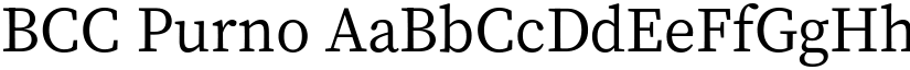BCC Purno font download