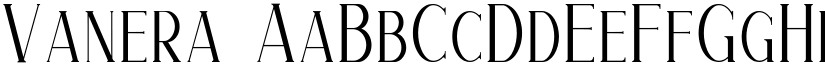 Vanera font download