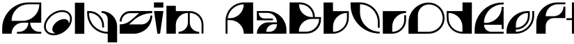 Rolyzim font download