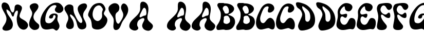 Mignova font download