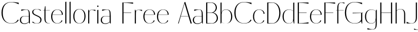 Castelloria Free font download