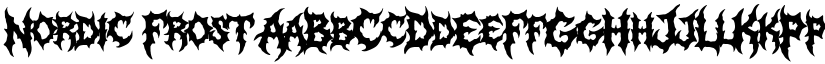 Nordic Frost font download