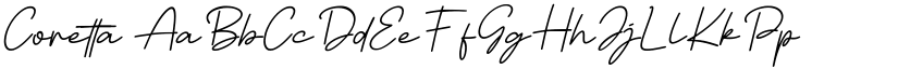 Coretta font download