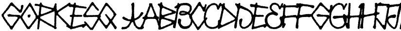 GORKESQ font download