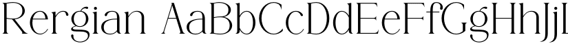 Rergian font download