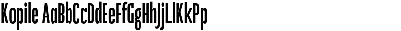 Kopile font download