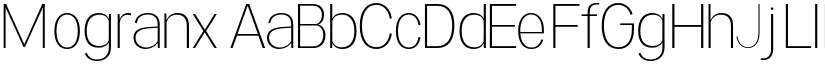 Mogranx font download