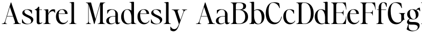 Astrel Madesly font download