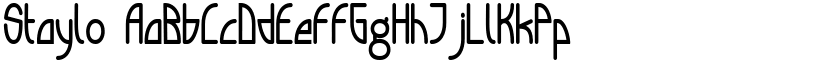 Staylo font download