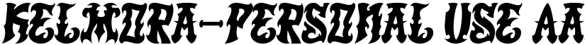 Kelmora-Personal use font download