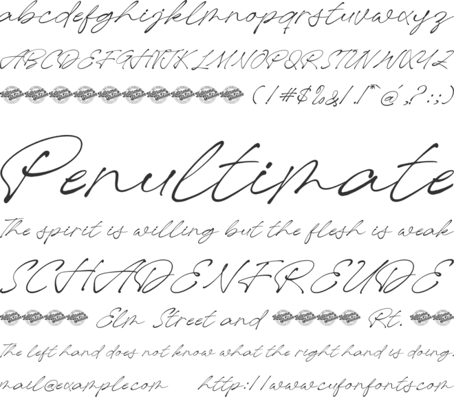 De Rough Belmonty font preview