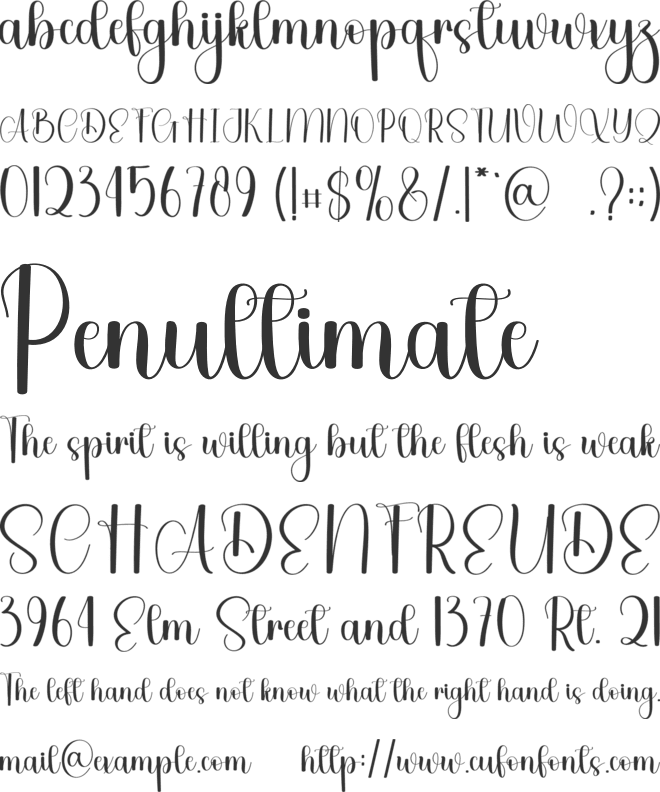Welcome Candyland font preview