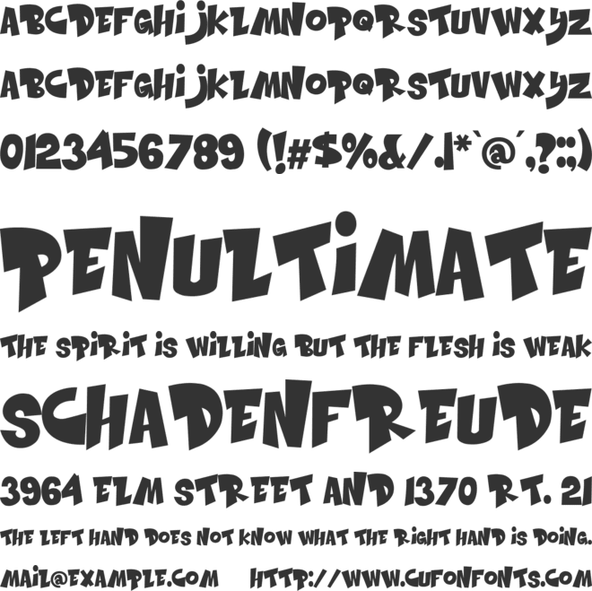Hiper Hoper font preview
