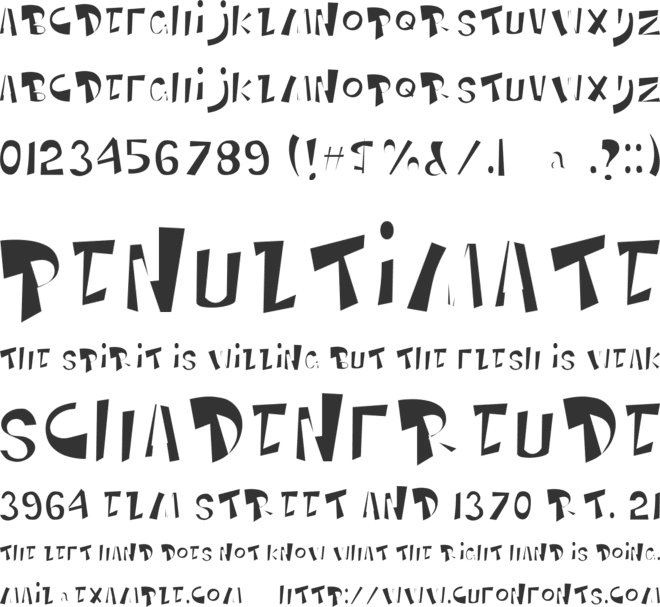 Hiper Hoper - Inner font preview