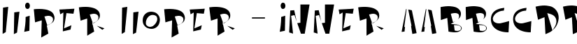 Hiper Hoper - Inner font download