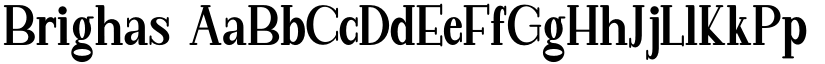 Brighas font