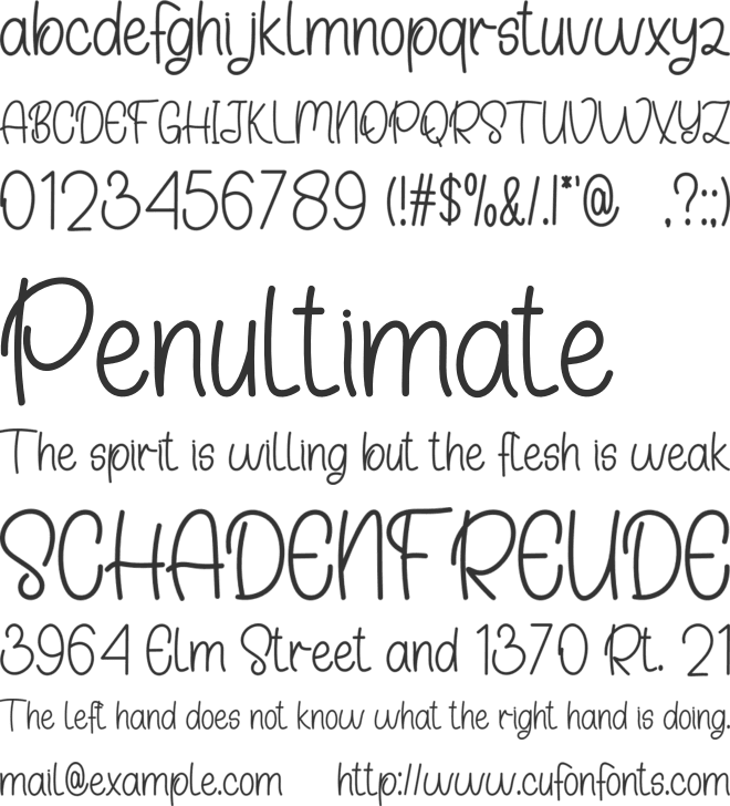 Kingdom Santaclaus font preview