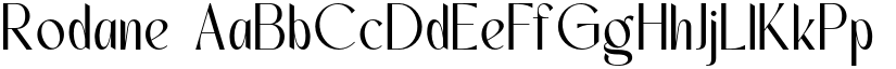Rodane font download