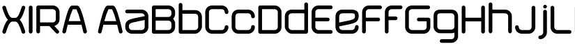 XIRA font