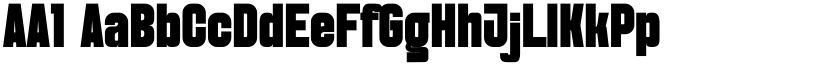 AA1 font download