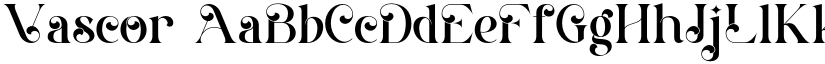 Vascor font download