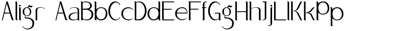 Aligr font download