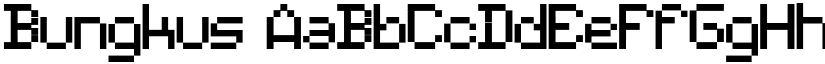 Bungkus font download