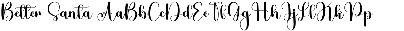 Better Santa font download