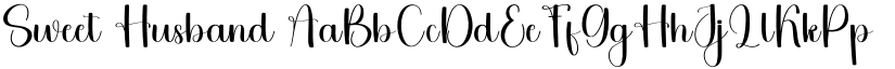 Sweet Husband font download
