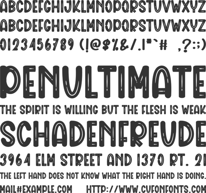 Brush Designer font preview