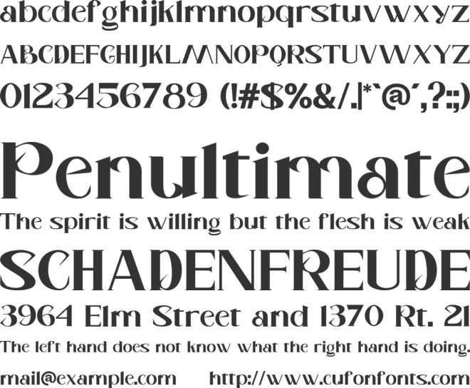 Dame un Grrr font preview