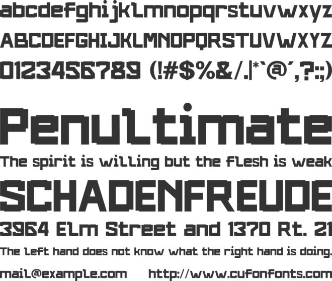 Link Magic font preview