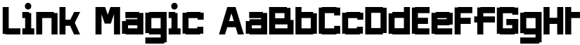 Link Magic font
