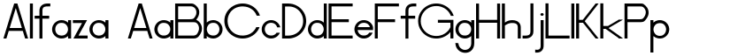 Alfaza font download