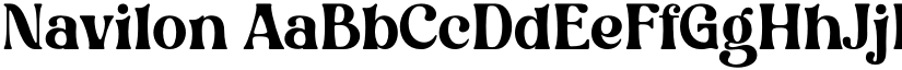 Navilon font download