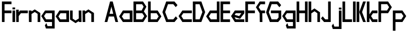 Firngaun font download