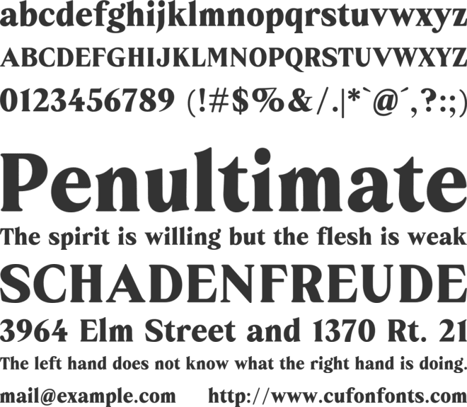 Boujee font preview