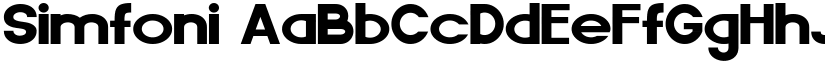 Simfoni font download