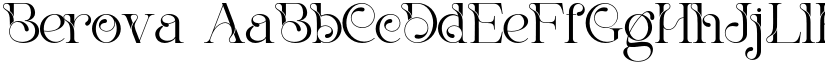 Berova font