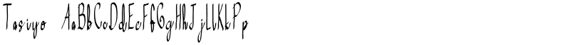 Tasiyo font download