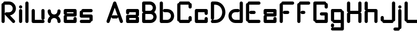 Riluxes font download