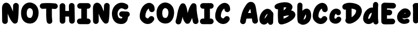 NOTHING COMIC font download