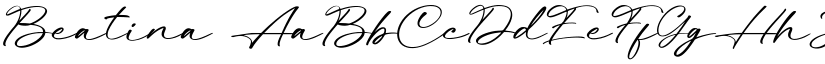 Beatina font download