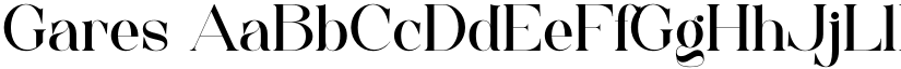 Gares font download